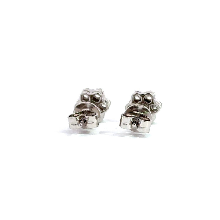 Flower Stud Earrings - 14k Gold