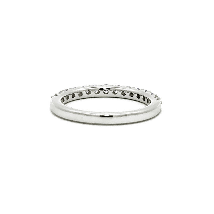 French Pave Ring - 14k White Gold 0.50ct #11236