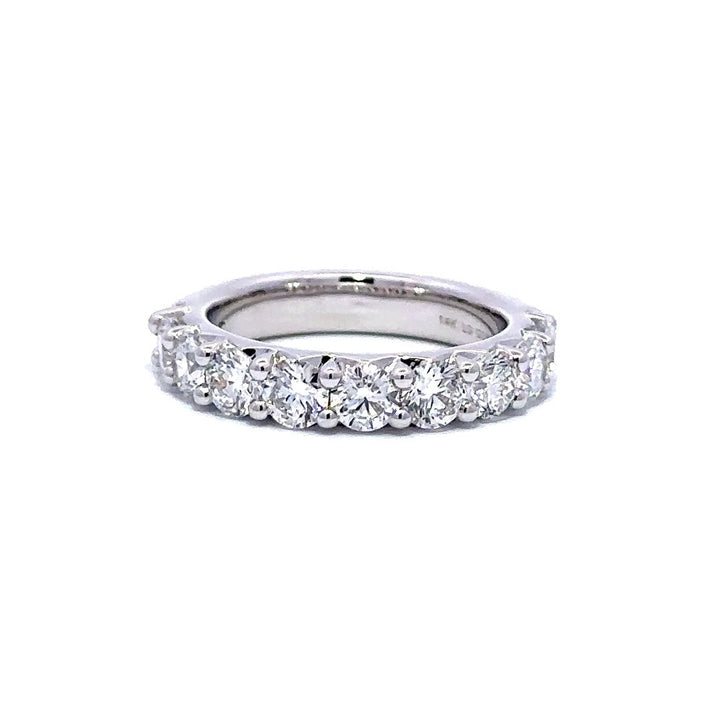 French Pave Ring - 14k White Gold 2.00ct #11397