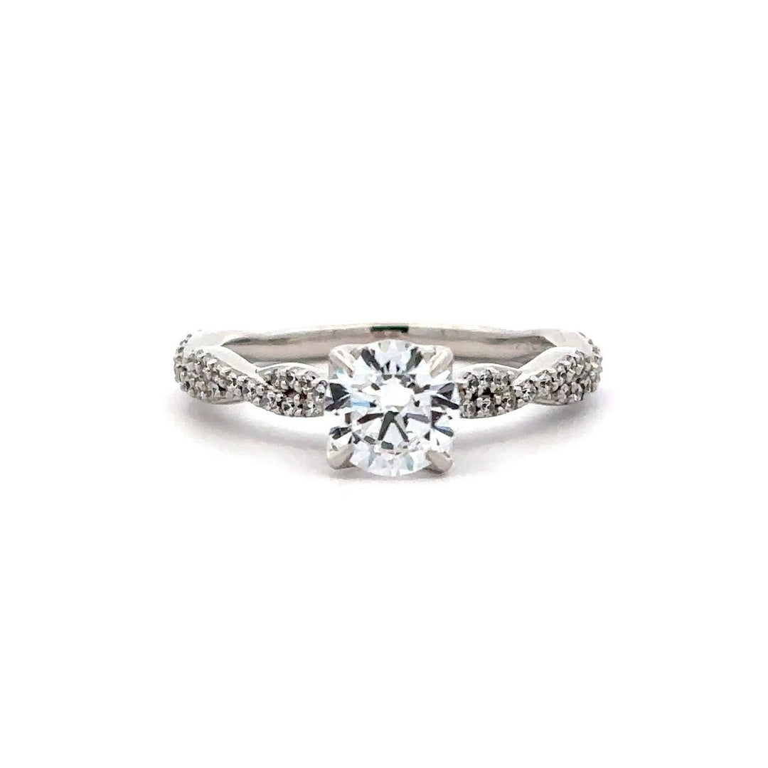 Pave Ring - Twist Setting #11596
