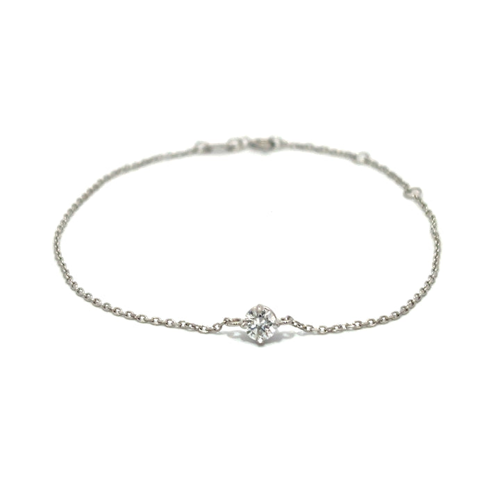 Station Bracelet - 14k Gold