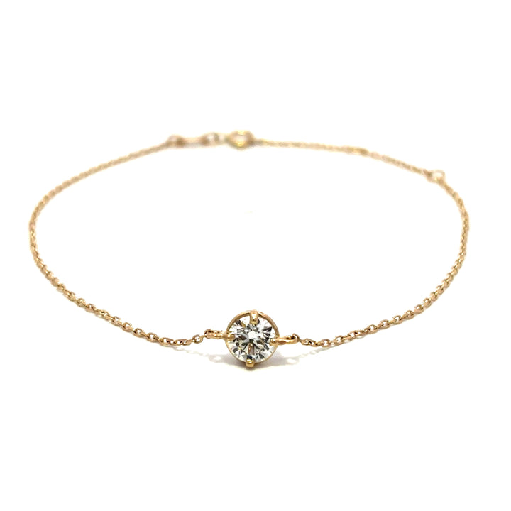 Station Bracelet - 14k Gold