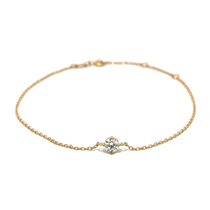 Station Bracelet - 14k Gold