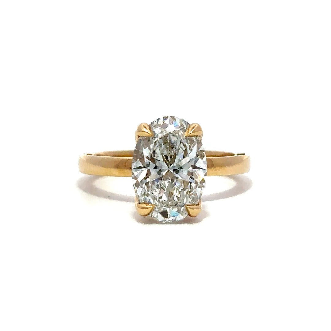 Statement Collection (Oval) - 14k Yellow Gold 3.37ct #12246