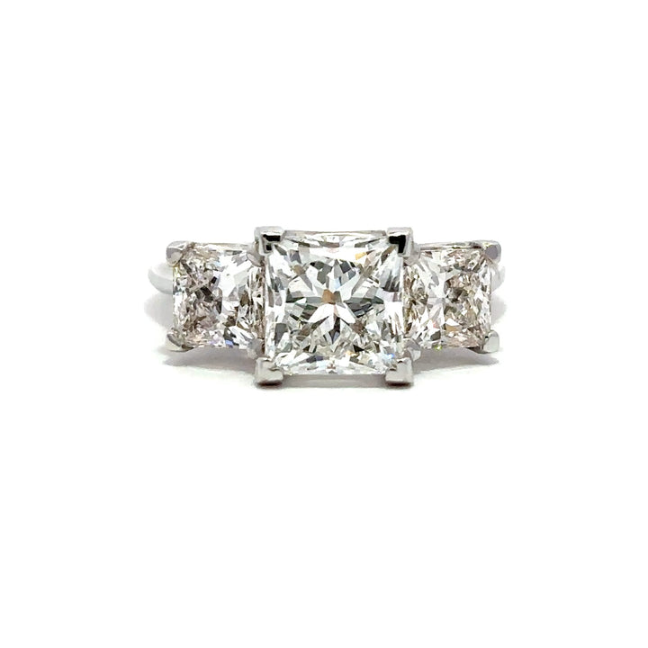 Statement Collection (Princess) - 14k White Gold 2.52ct #12252