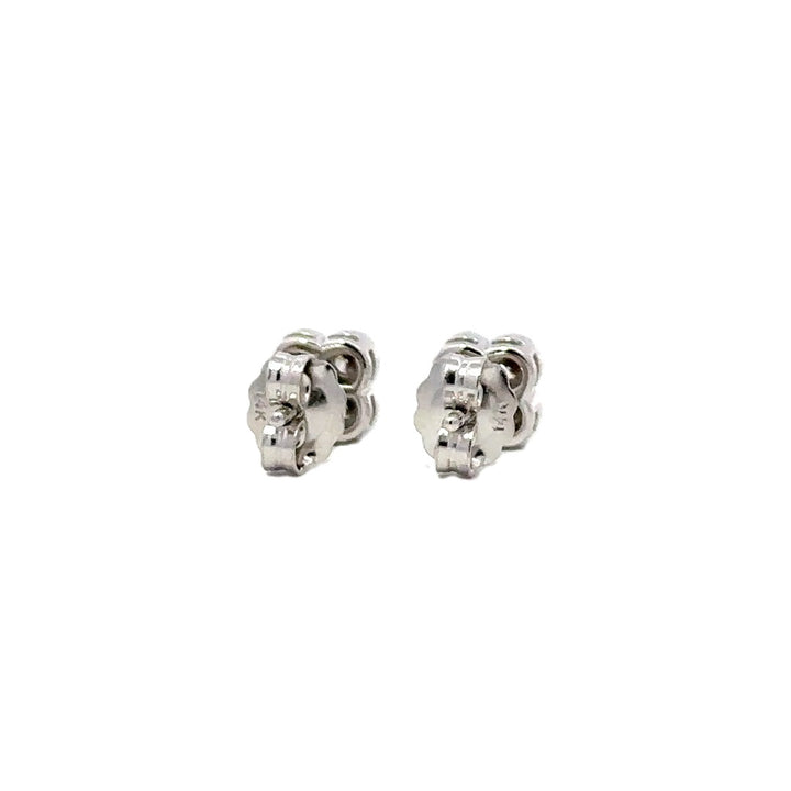 Clover Earrings - 14k White Gold 0.50ctw #11363