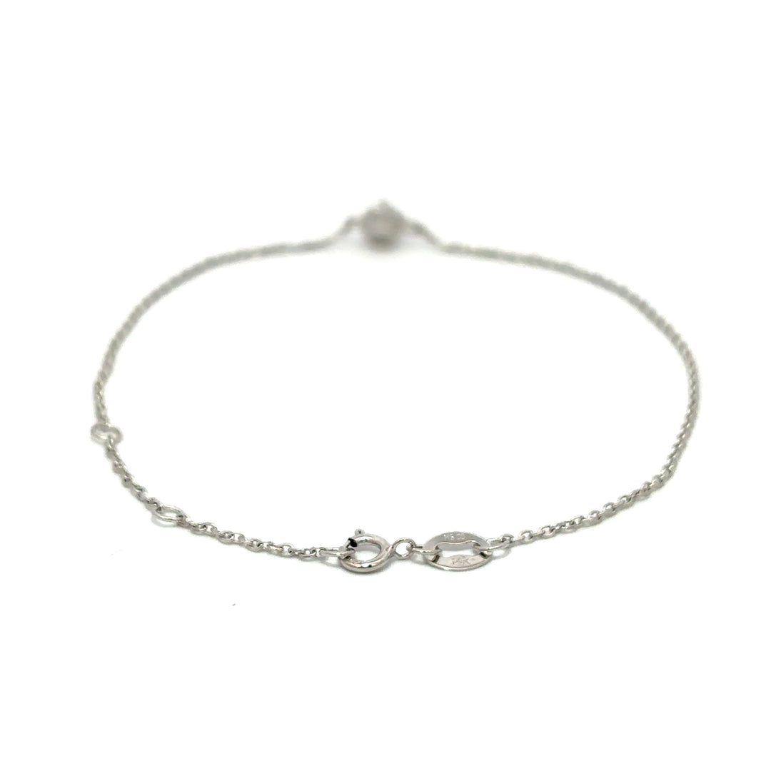 Station Bracelet - 14k Gold