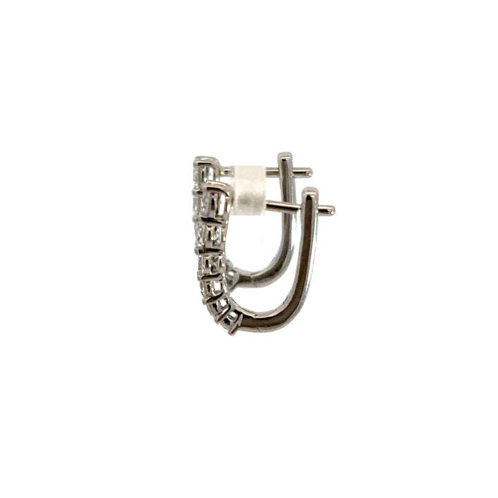 Hoop Earrings (Round) - 14k Gold 0.50ct