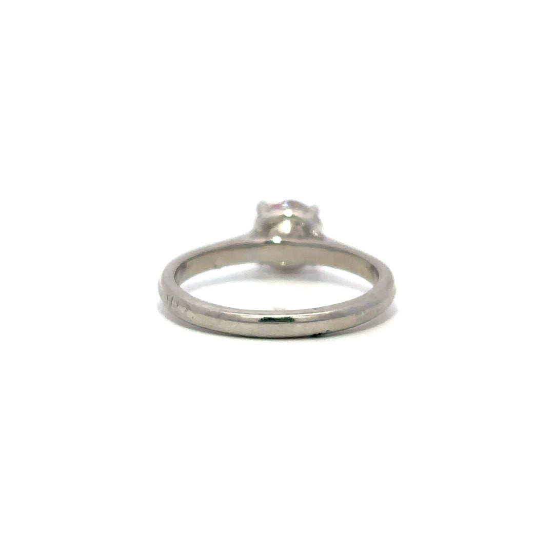 Pavé Ring (Round) - Platinum 1.07ct #12119