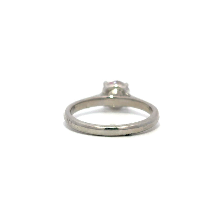 Pavé Ring (Round) - Platinum 1.07ct #12119