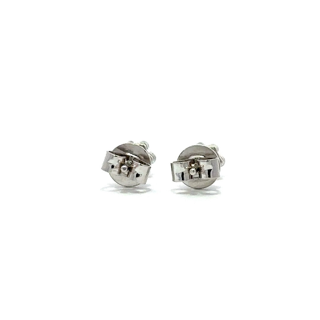 Flower Stud Earrings - 14k Gold