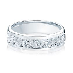 Channel Anniversary Band - Gold Ring