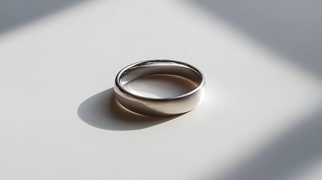 Ring on a white background
