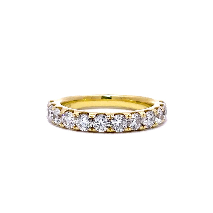 Half Eternity Ring - 14k Yellow Gold 1.45ct #10683