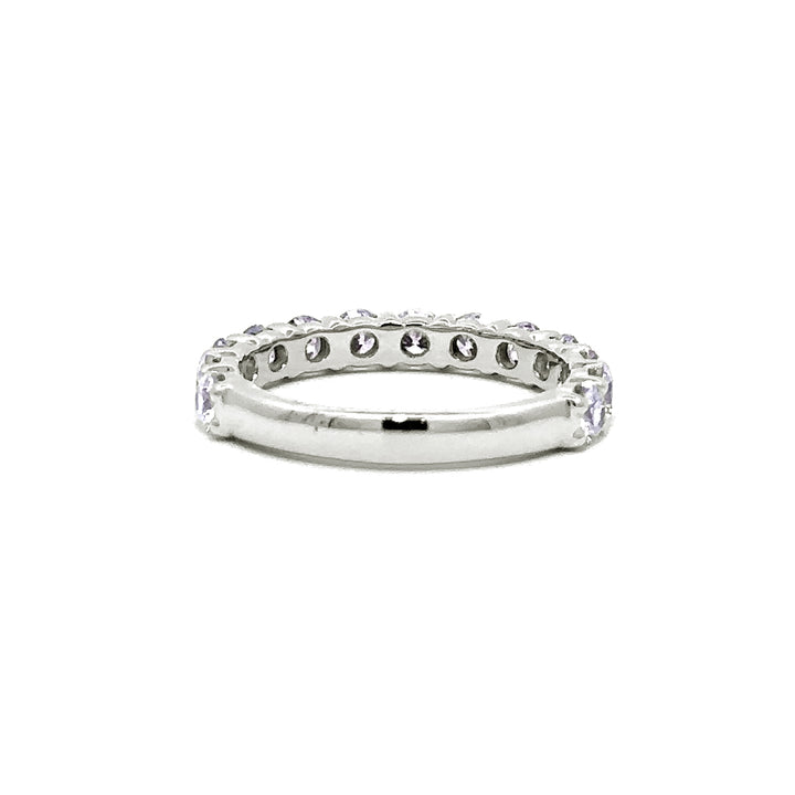 Shared Prong Ring - 14k White Gold 1.50ct #11234