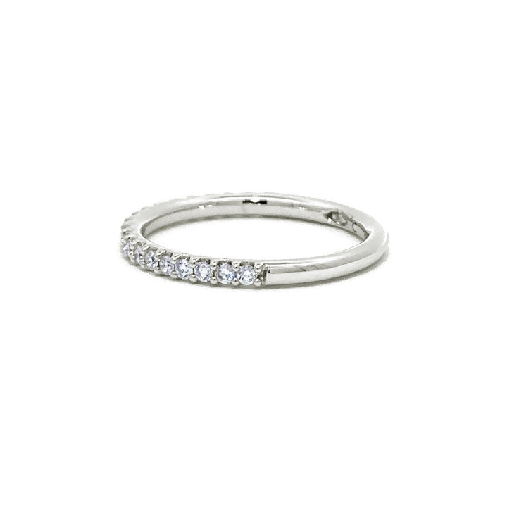 Shared Prong Ring - 14k White Gold 0.28ctw #11904