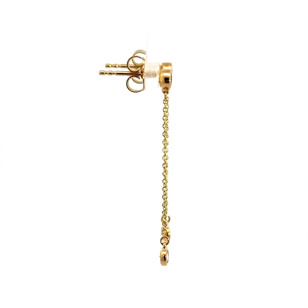 Dangle Earrings - 14k Gold 0.25ctw
