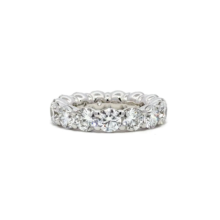 Eternity Ring (Round) - 14k White Gold 5.35ctw #11789