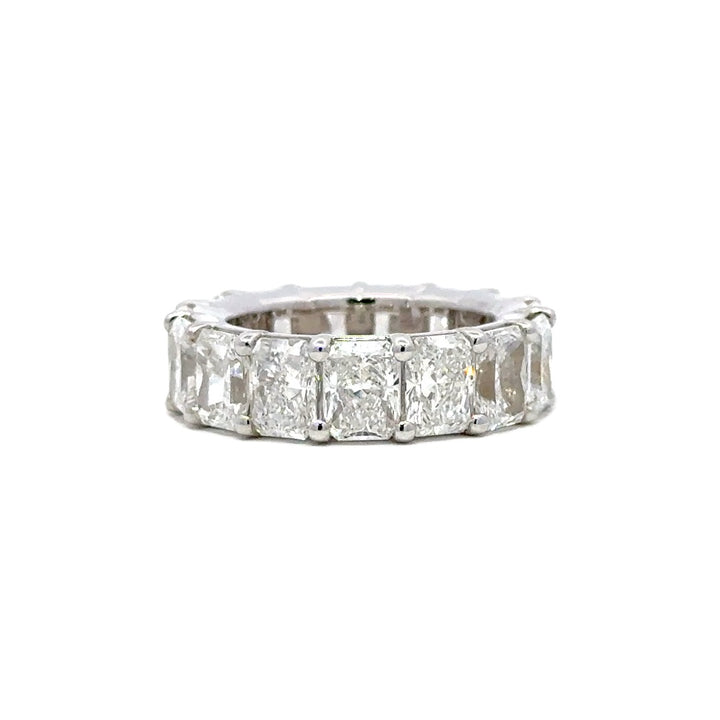 Eternity Ring (Radiant) - 14k White Gold 10.71ctw #11404