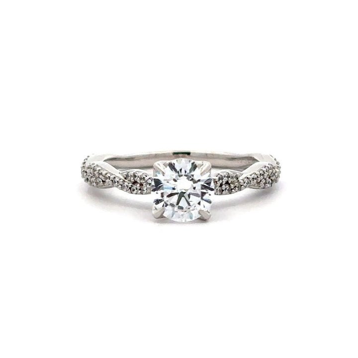 Pave Ring - Twist Setting #11596