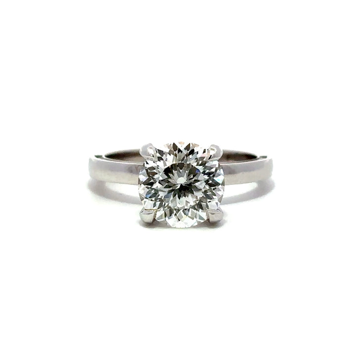 Statement Collection (Round) - 14k White Gold 2.75ct #12248