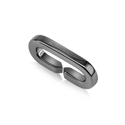 Flourishan Large Individual Loop - 14k Gold Vermeil