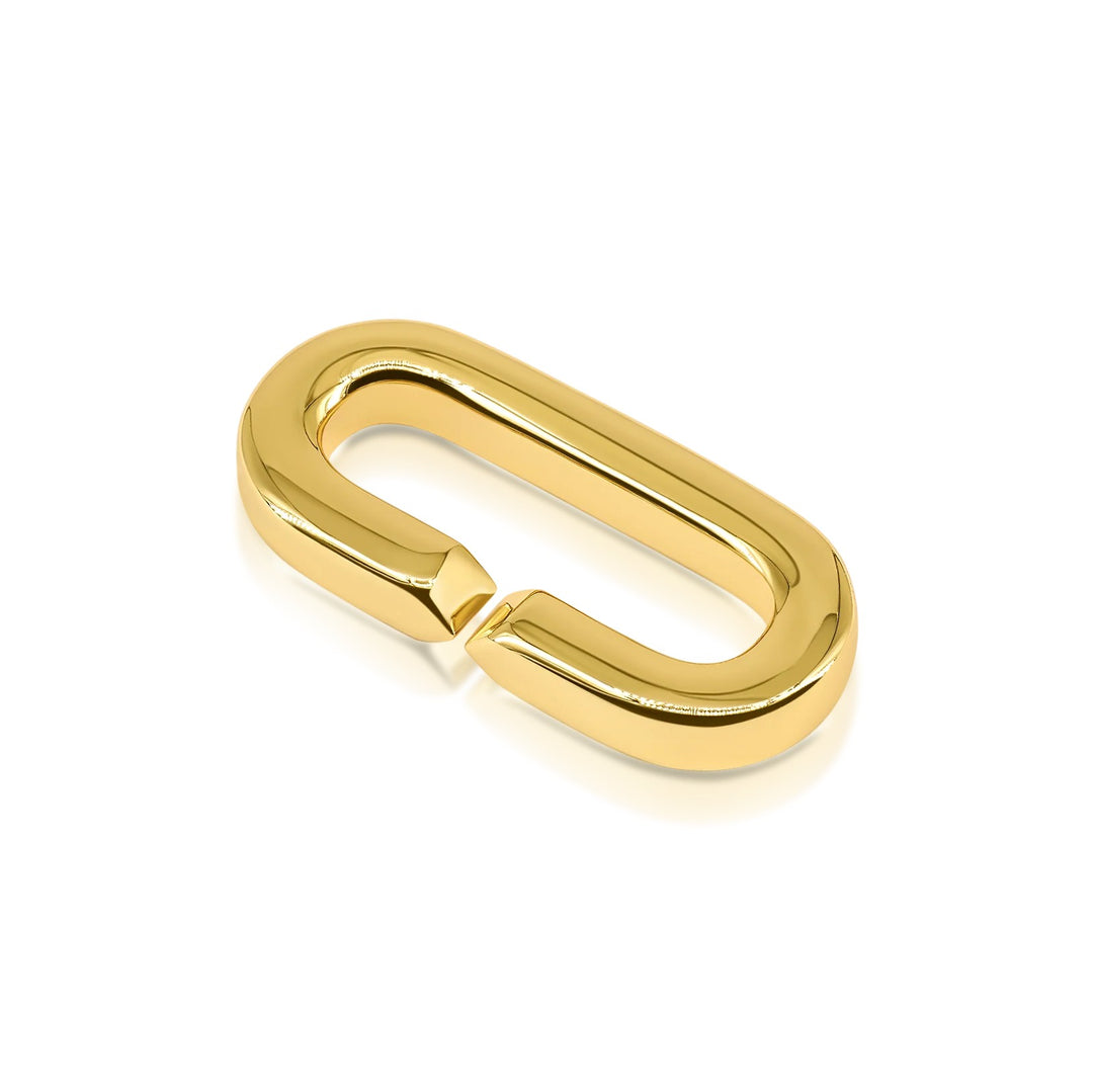 Flourishan Large Individual Loop - Stainless Steel (Yellow) #13159