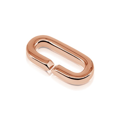 Flourishan Large Individual Loop - 14k Gold Vermeil