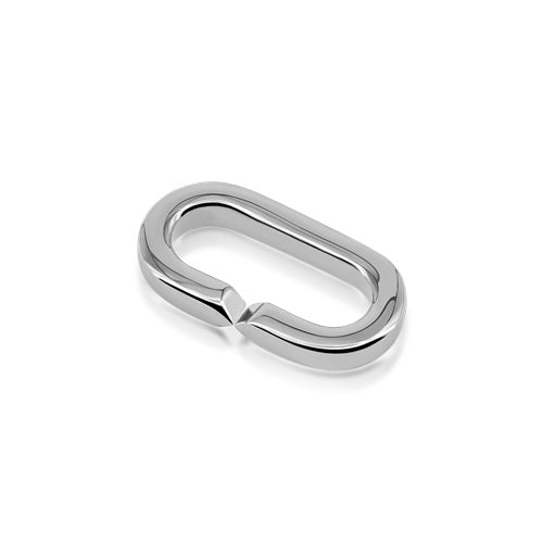 Flourishan Petite Individual Loop - Stainless Steel (White) #13155