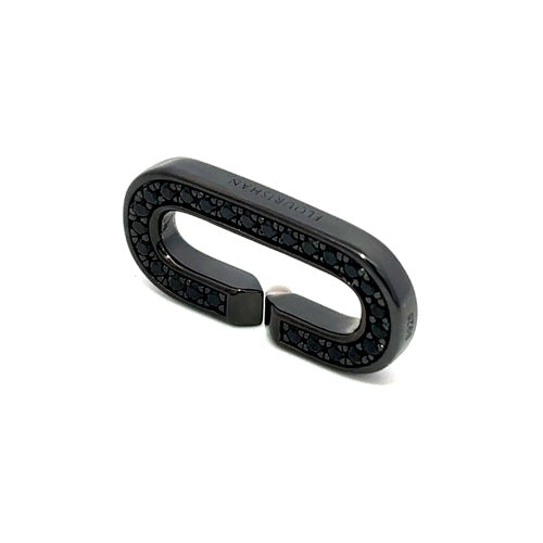 Flourishan Large Individual Pave Loop - 14k Gold Vermeil