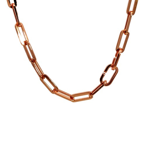 Flourishan Loop Necklace - 14k Gold Vermeil