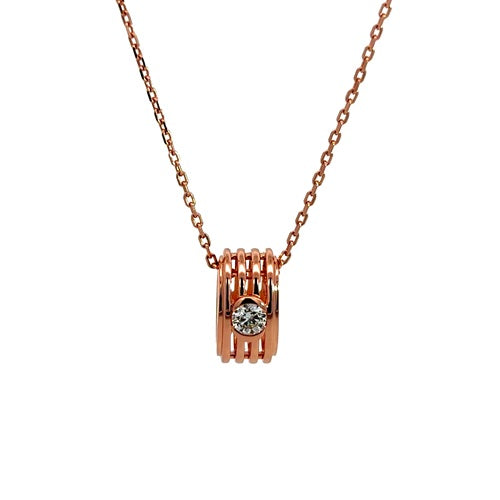 Flourishan "Heart World" Necklace - 14k Gold Vermeil