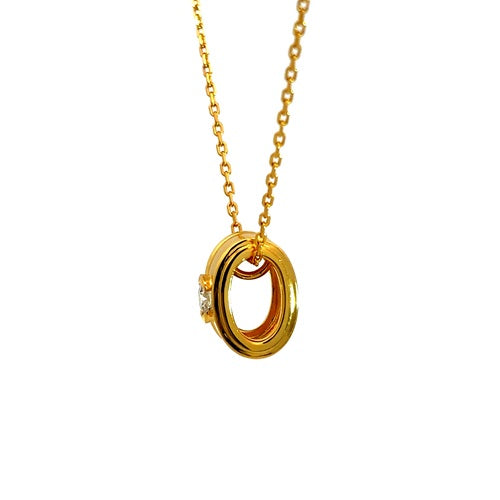 Flourishan "Guardian Eye" Necklace - 14k Gold Vermeil