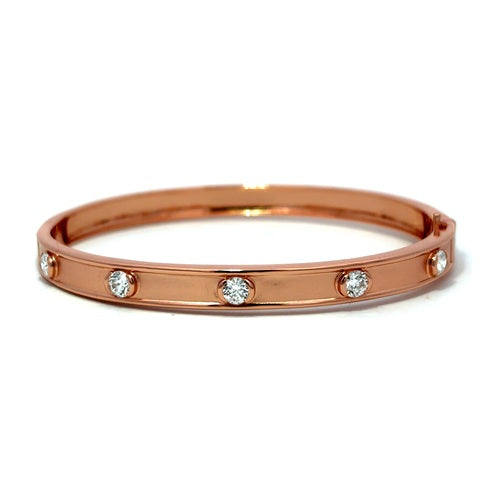 Flourishan Bangle - 14k Gold Vermeil