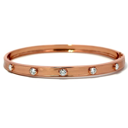 Flourishan Bangle - 14k Gold Vermeil