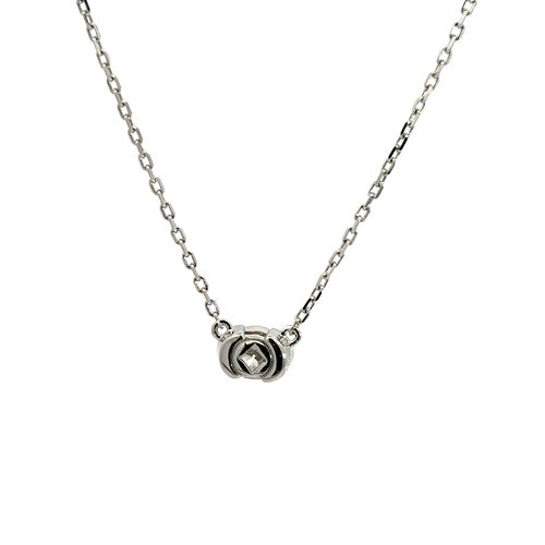 Flourishan "Glimmering Guardian" Bezel Necklace - 14k Gold Vermeil