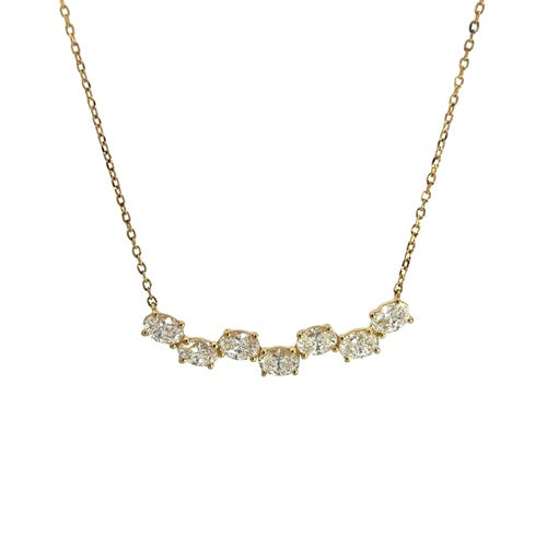 Flourishan "My Life's Symphony" Bar Necklace - 14k Yellow Gold Vermeil #12336