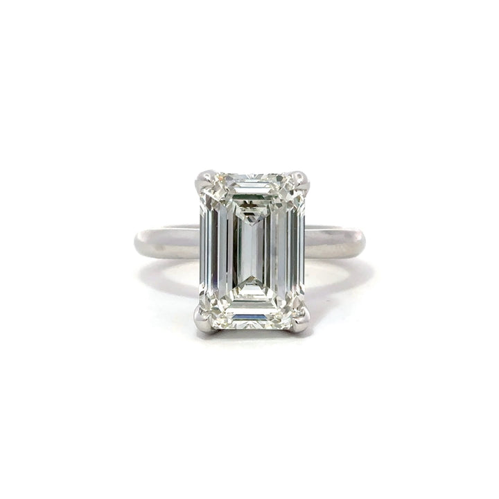 Statement Collection (Emerald) - 14k White Gold 5.48ct #12793