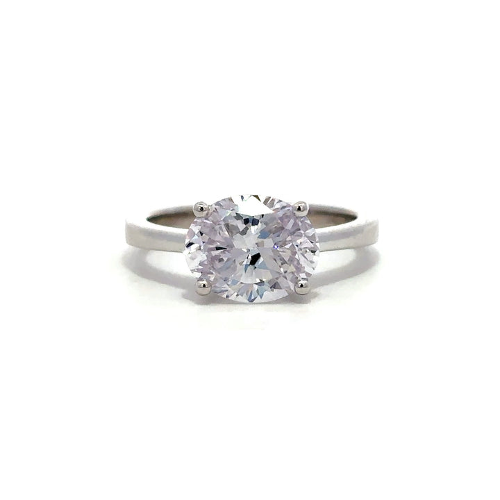 Solitaire Ring - East West Setting #12862