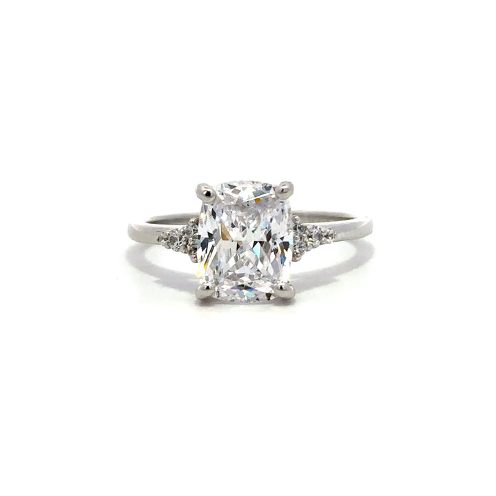 Pave Ring - Floral Band Setting #12866