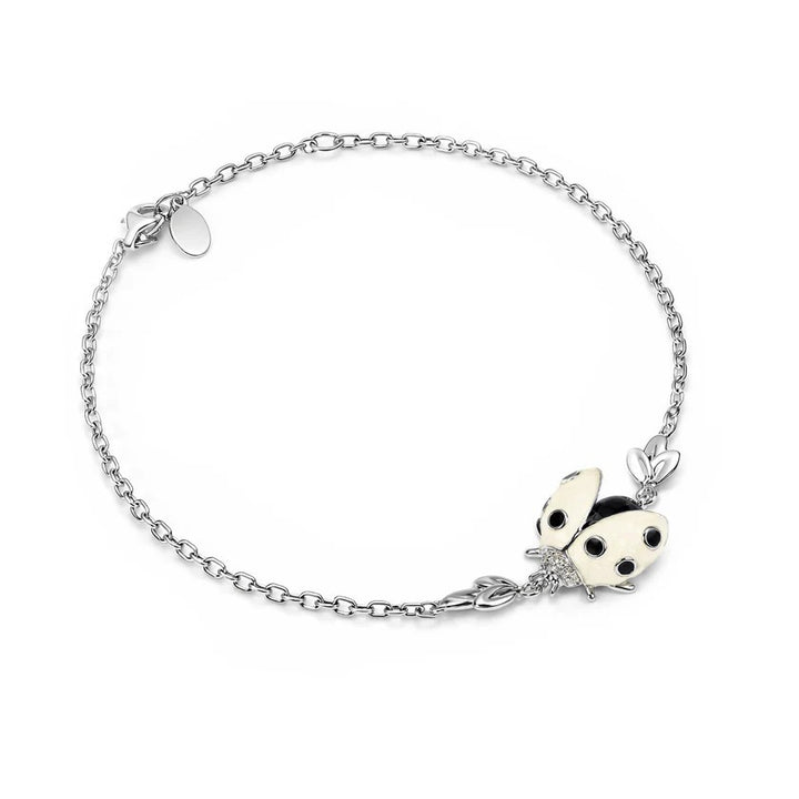 Flourishan "Whispering Garden" Bracelet - 14k White Gold Vermeil #13135