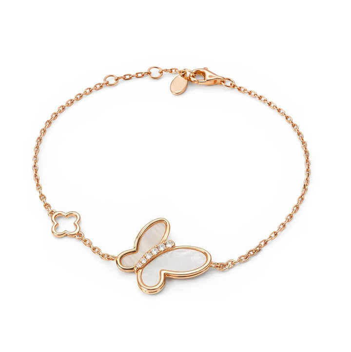 Flourishan "Whispering Garden" Bracelet - 14k Rose Gold Vermeil #13139