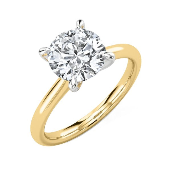 Solitaire Ring - 4-Prong Claw Setting #13260