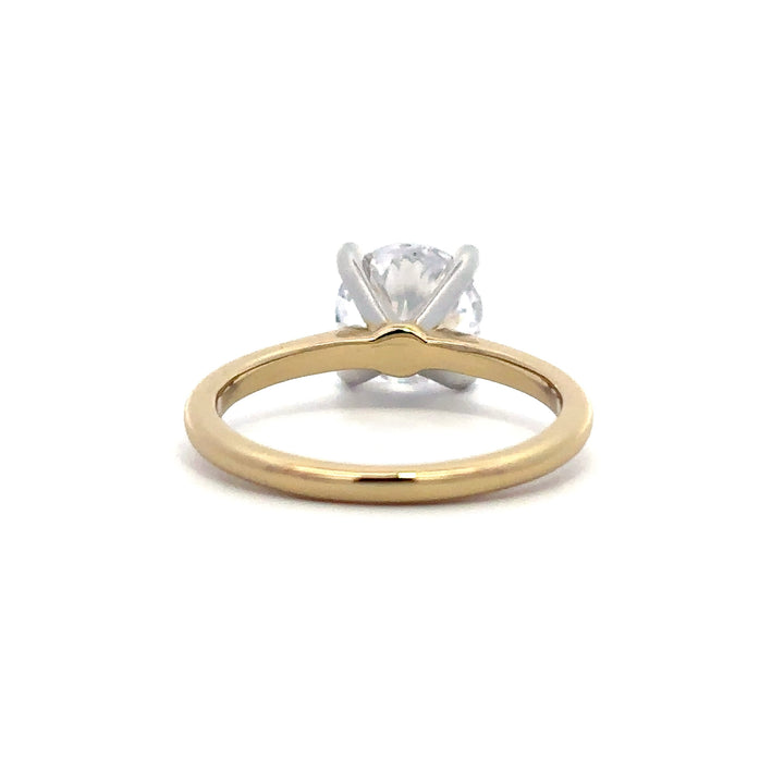 Solitaire Ring - Four Prong Claw Setting #13260