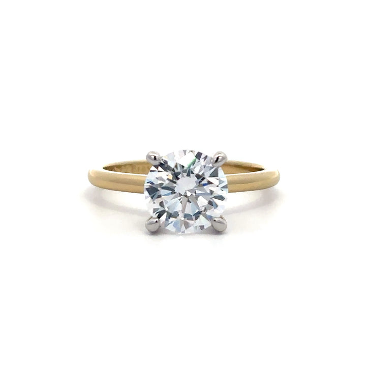 Solitaire Ring - Four Prong Claw Setting #13260