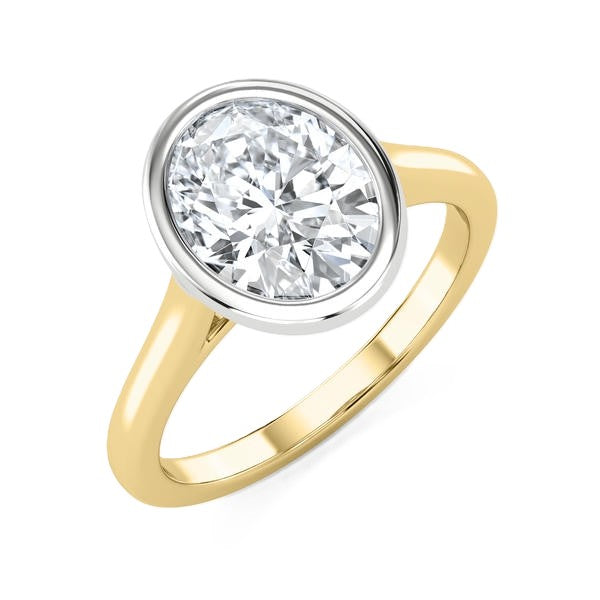 Bezel Ring - Solitaire Setting #13265