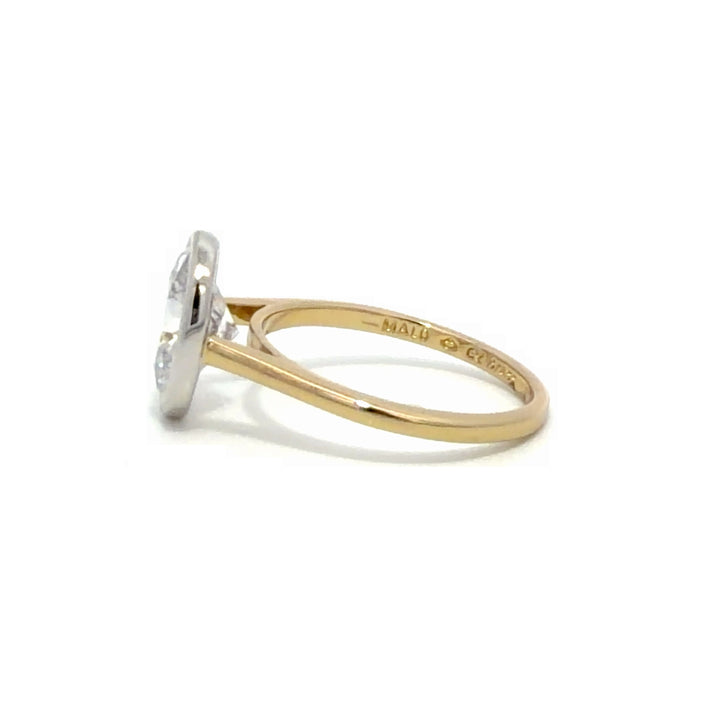Bezel Ring - Solitaire Setting #13265 - Vena Nova | Calgary