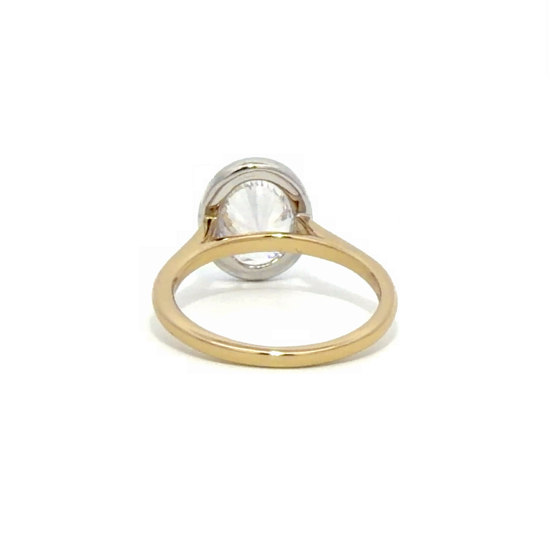 Bezel Ring - Solitaire Setting #13265 - Vena Nova | Calgary