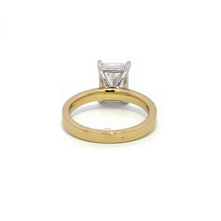Wide Band Ring - Solitaire Setting #13266 - Vena Nova | Calgary