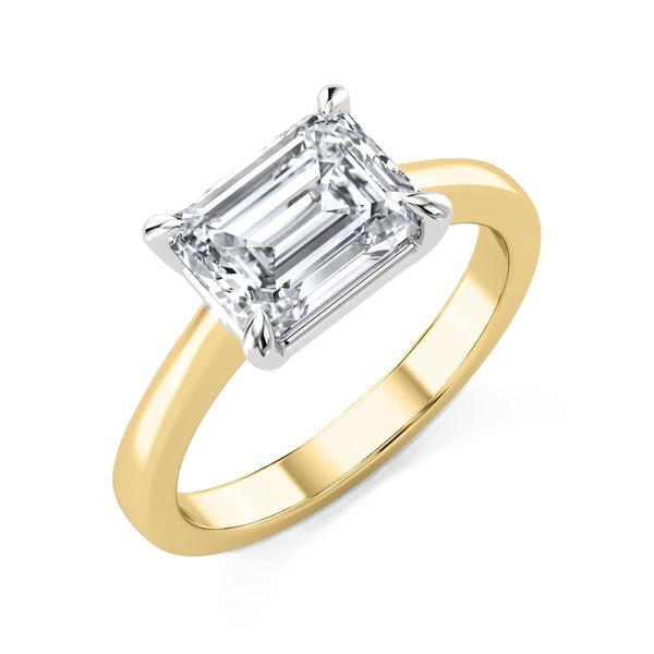 Solitaire Ring - East West Setting #13270